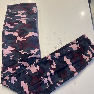 Army Print Workout Leggings